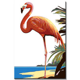 Paint by Numbers Flamingo